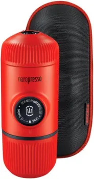 WACACO Nanopresso Lava Red + Case