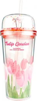 Miniso Tulip Garden Collection 480мл (розовый)