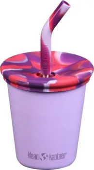 Klean Kanteen Kid Cup Straw Lid 296мл (crocus petal)