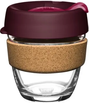 KeepCup Brew Cork S Kangaroo Raw 227мл (бордовый)