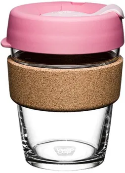 KeepCup Brew Cork M Saskatoon 340мл (розовый)