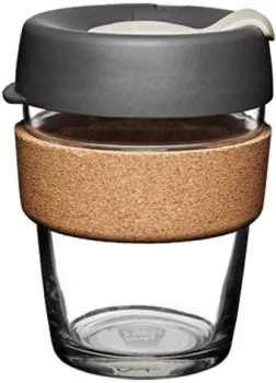 KeepCup Brew Cork M Press 340мл (серый)