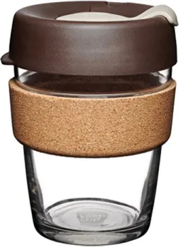 KeepCup Brew Cork M Almond 340мл (коричневый)