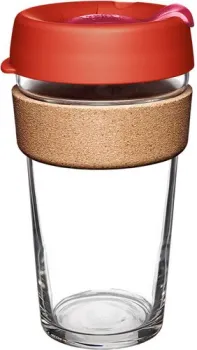 KeepCup Brew Cork L Daybreak 454мл (красный)