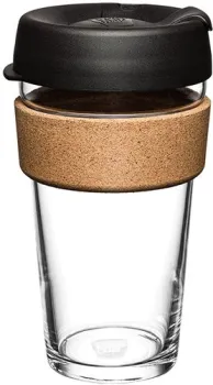 KeepCup Brew Cork L Black 454мл (черный)