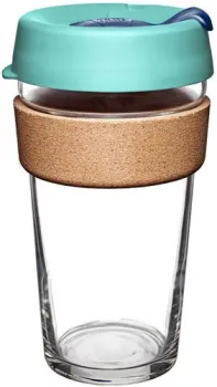 KeepCup Brew Cork L Australis 454мл (бирюзовый)