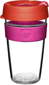 KeepCup Original L Clear Daybreak 454мл (красный)