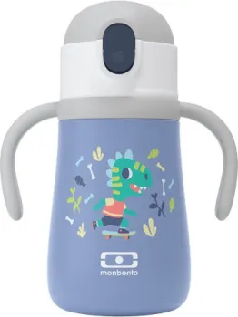 Monbento MB Stram Dino 360мл (голубой)
