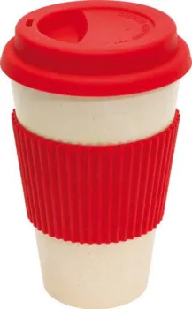 Inspirion Geo Cup 56-0304187 400 мл (белый/красный)