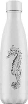 Chilly's Bottles Sea Life Seahorse 0.5 л (белый)