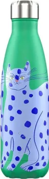 Chilly's Bottles Artist Agathe Singer Blue Cat 0.5 л (разноцветный)