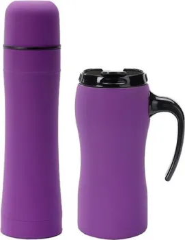 Colorissimo Thermal Mug & Thermos Set (фиолетовый) [HD01-PR/HT01-PR]