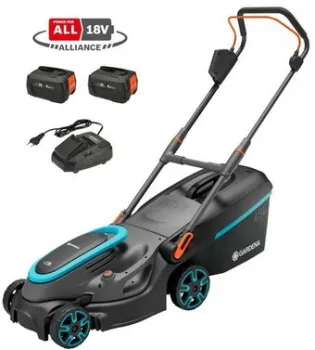Gardena PowerMax 37/36V P4A Set 14638-20 (с 2-мя АКБ)