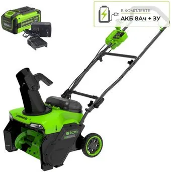 Greenworks GD40STX2 2603407UH (с 1-им АКБ)