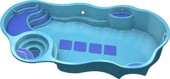 Empire Pools Континент 2 Econom (10.7x5.5 м)