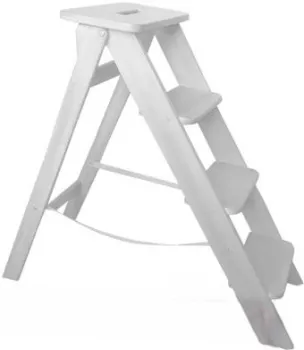 Wood Step SFK-4 (L) (4 ступени, белый)