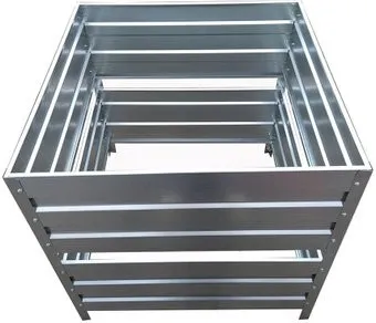 Формула качества Оцинкованный без крышки 1500x1500x1000 (шоколадно-коричневый)
