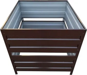 Формула качества Оцинкованный без крышки 1500x1500x1000 (винно-красный)