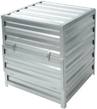 Формула качества Оцинкованный с крышкой 1500x1500x1000 (неокрашенный)