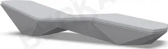 Berkano Quaro с подушками (графитовый/серый)