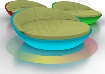 Berkano Светящееся Riviera (белый LED RGB, E27/зеленый)