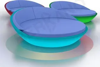 Berkano Светящееся Riviera (белый RGB ACC подсветка перезаряжаемая/темно-синий)