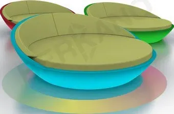 Berkano Светящееся Riviera (белый RGB ACC подсветка перезаряжаемая/зеленый)