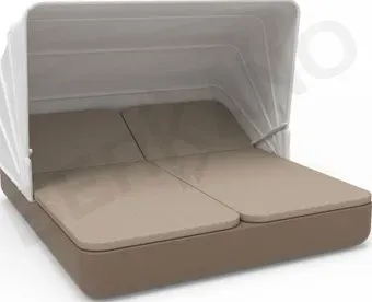 Berkano Grace Double Canopy с подушками (коричневый/canvas)