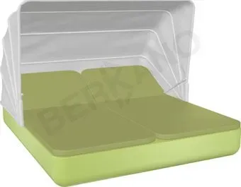 Berkano Grace Double Canopy с подушками (зеленый/зеленый)