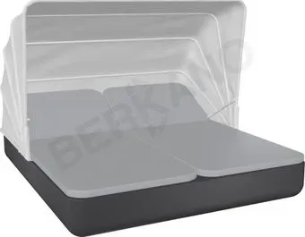 Berkano Grace Double Canopy с подушками (графитовый/серый)