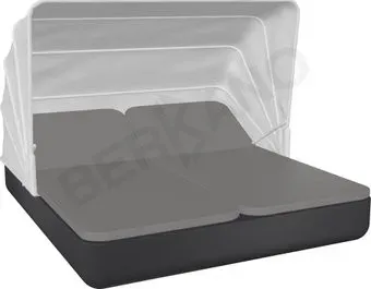 Berkano Grace Double Canopy с подушками (графитовый/графитовый)