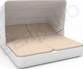 Berkano Grace Double Canopy с подушками (белый/milk)