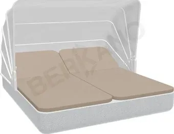 Berkano Grace Double Canopy с подушками (белый гранит/canvas)