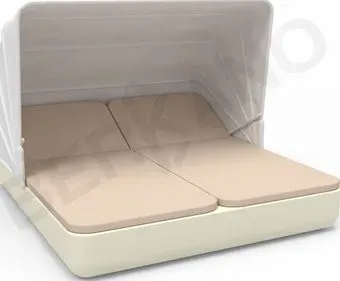 Berkano Grace Double Canopy с подушками (бежевый/milk)