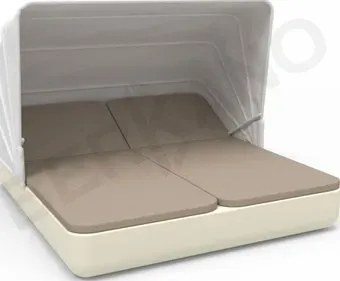 Berkano Grace Double Canopy с подушками (бежевый/canvas)