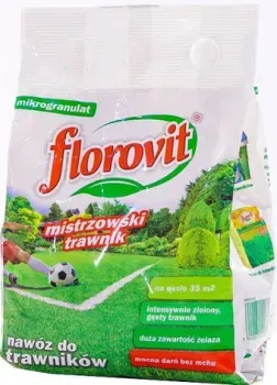 Florovit Для газона с добавкой железа гранулированное (1 кг, мешок)