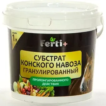 Ferti Субстрат конского навоза гранулированный 1л