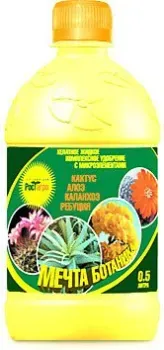 Торговый дом Рост Агро Мечта ботаника кактус-алоэ-каланхоэ-ребуция 0.5 л