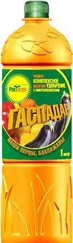 Торговый дом Рост Агро Гаспадар ваши перцы, баклажаны 1 л