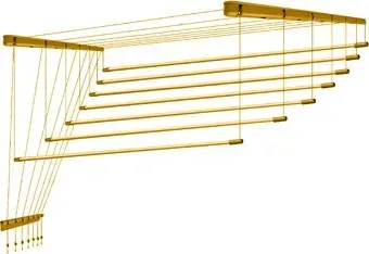 Comfort Alumin Потолочная Алюминиевая Gold Premium 7 прутьев 3 м (золото)