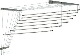 Comfort Alumin Потолочная 7 прутьев Silver Style Telescop 100-180 см (алюминий)