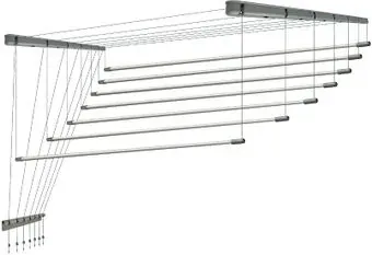 Comfort Alumin Group Потолочная 7 прутьев Silver Style 100 см (алюминий)