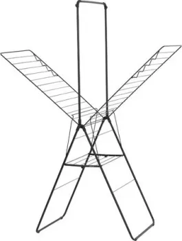 Brabantia Hangon 25 м с перекладиной 403521 (черный матовый)