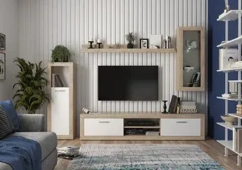 Black Red White Murane (дуб сонома/белый)