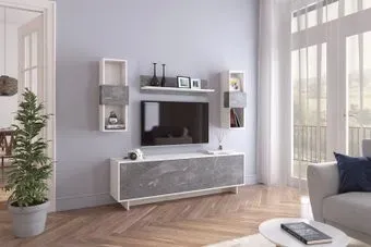 Genesis Мебель Oskar Mini (сосна белая Loft/каспий темный)