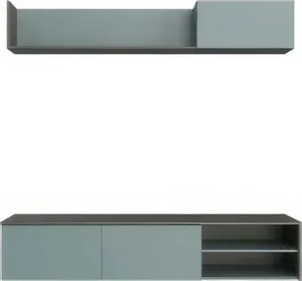 НК-Мебель Vicco 71297250 (серый графит/сумеречный голубой)