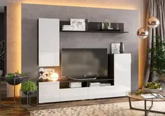 Rikko Лия (венге/белый глянец)