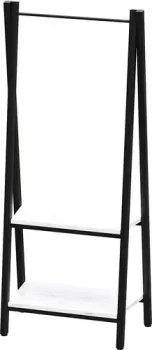 Millwood Сканди 5 64x40x170 (дуб белый Craft/металл черный)