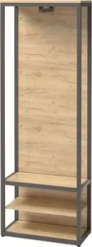 Millwood Neo Loft ML-1 Л (дуб золотой Craft/металл черный)