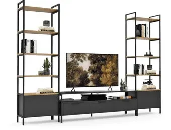 Crafto Лофт Фрида Бонд 11 274x40x190 (графит/дуб)